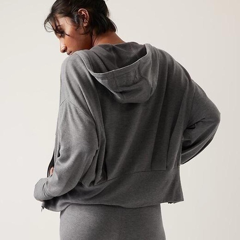 Athleta Balance Zip Sweatshirt Hoodie - Picture 2 of 8